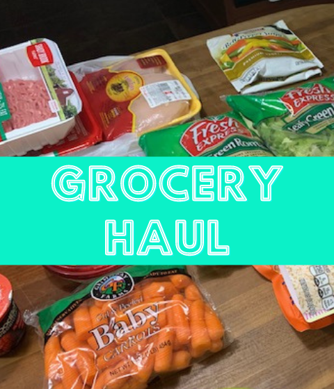 grocery haul